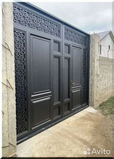 Кованые ворота под ключ