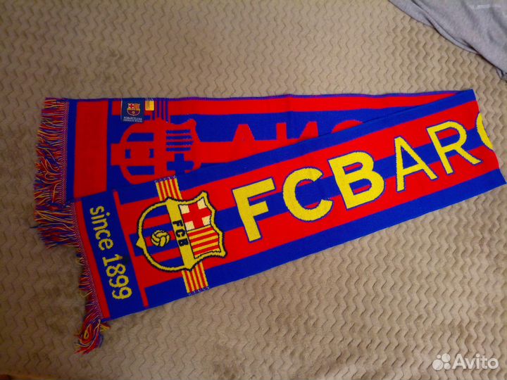 Футбольный шарф фк Барселона