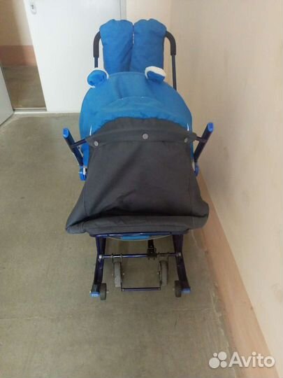 Детские санки- коляска Ника 7-2Б