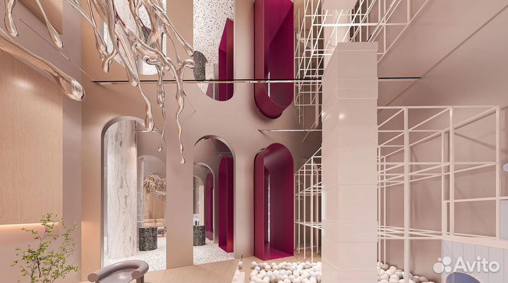 Зеркальные стеновые панели на стену