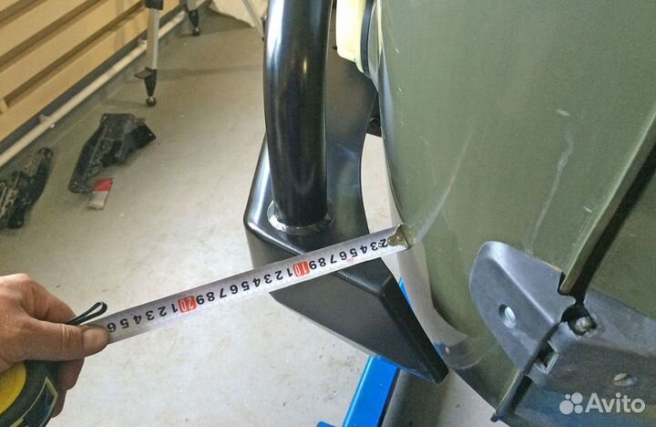 Бампер риф силовой передний УАЗ Буханка лифт 65 мм