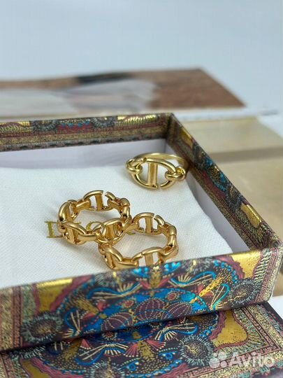 Кольцо christian dior