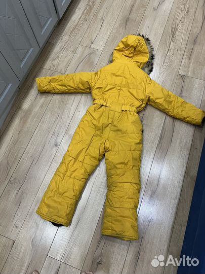 Зимний комбинезон для девочки 128 134
