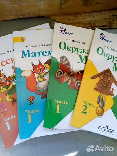 Учебники и рабочие тетради 