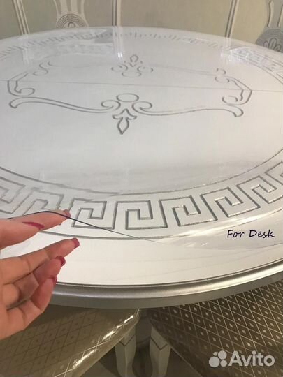 Прозрачная защитная пленка для стола/ любые формы