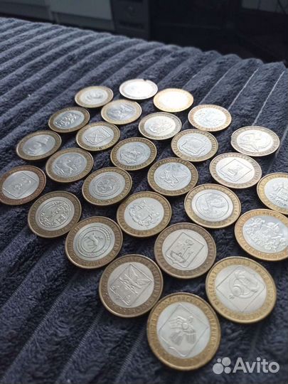 10 рублей биметалл