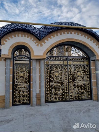 Ворота кованые