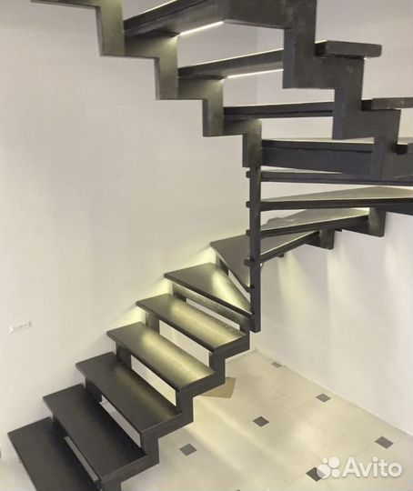 Подсветка лестницы с датчиками движения