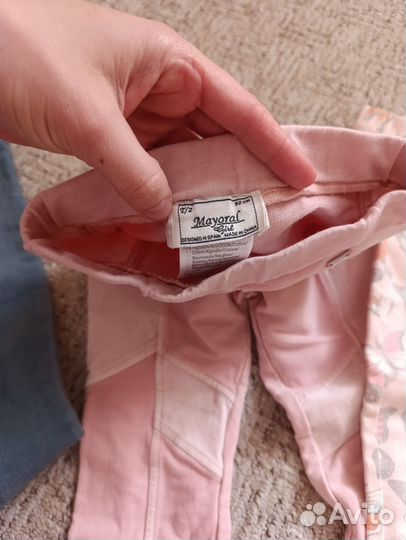 Джинсы для девочки 86-92 mayoral Gloria