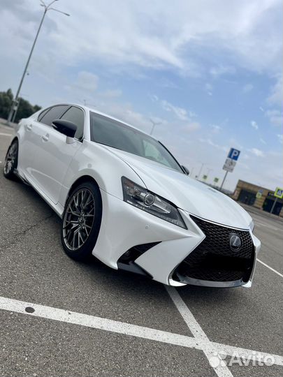 Бампер передний рестайлинг lexus Gs