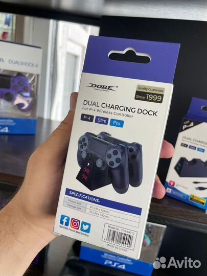 Зарядная станция для геймпадов Sony Dualshock dobe