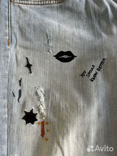 Джинсы zara 28/42-44