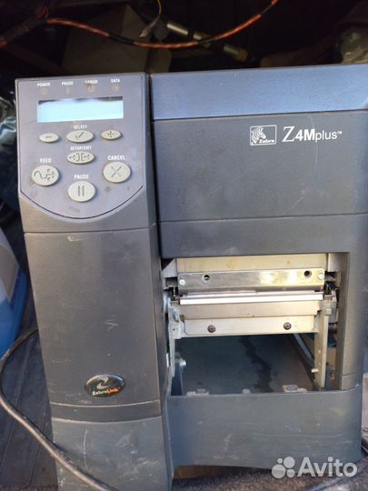 Принтер этикеток термотрансферный Zebra Z4M Plus