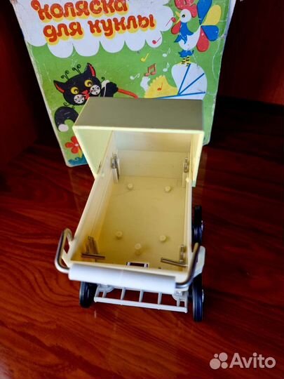 Коляска для пупсика СССР, коляска кукольная