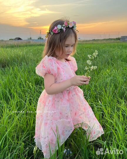 Платье цветной принт /продажа