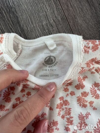 Слипик Petit Bateau 12 месяцев