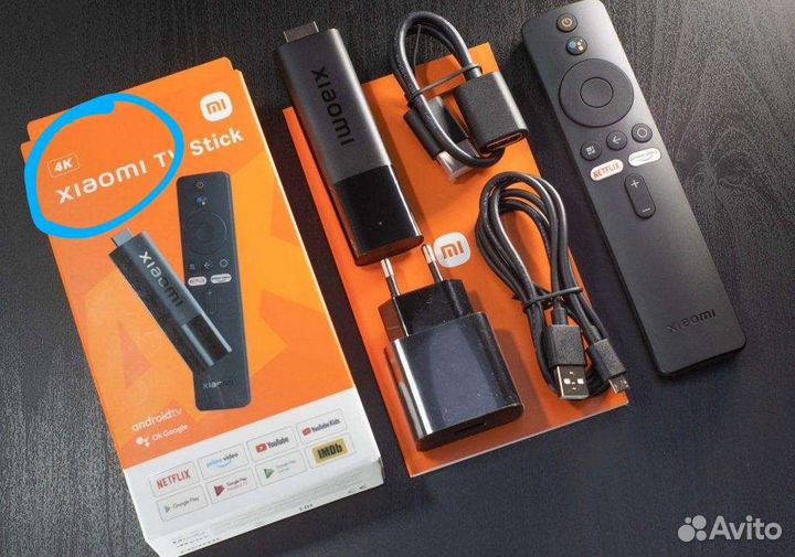 Xiaomi Mi TV Stick 4K, новая версия тв-приставка