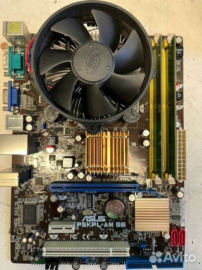 Материнская плата + процессор