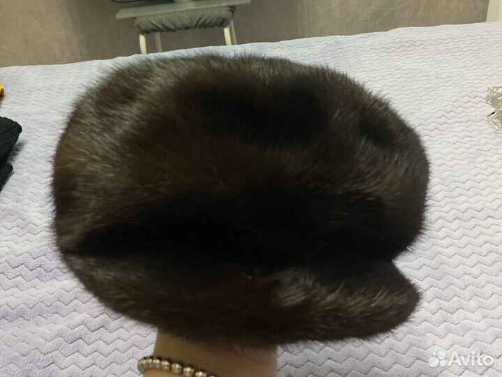 Шапка норковая новая женская