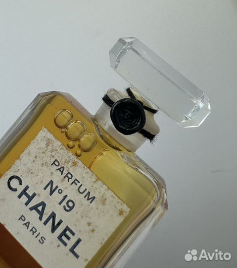 Chanel но 19 parfum духи 7 мл 1970е винтаж