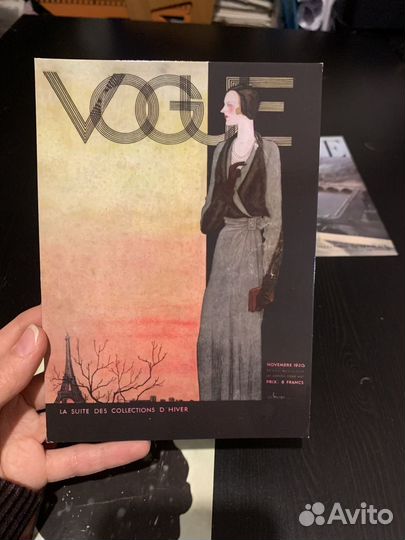 Fashion открытки Vogue ретро фото