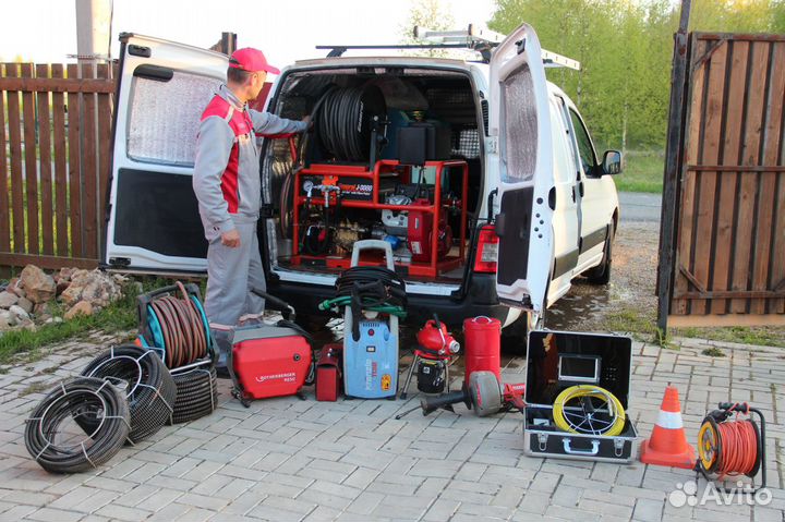 Прочистка канализации / работаю сам.Балабаново