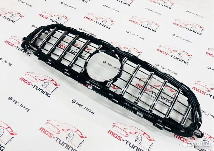 Решетка Mercedes E-Coupe 238 рестайлинг GT Chrome