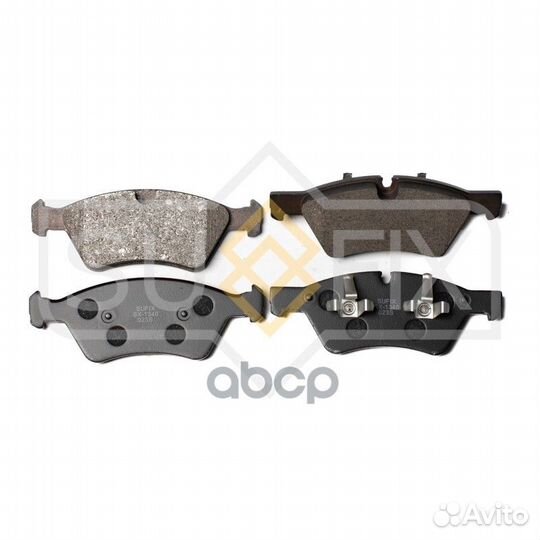 Колодки тормозные дисковые перед прав/лев S