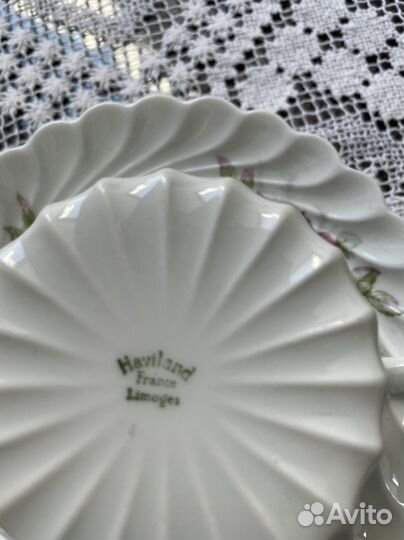 Чайная пара. Лимож. Франция. Прошлый век