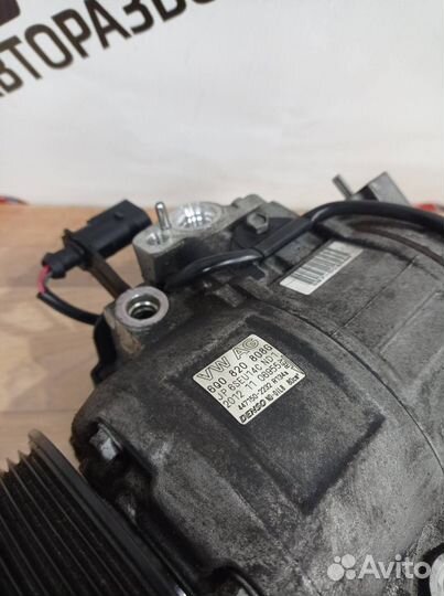 Компрессор кондиционера Skoda Fabia 2 (5J) рест