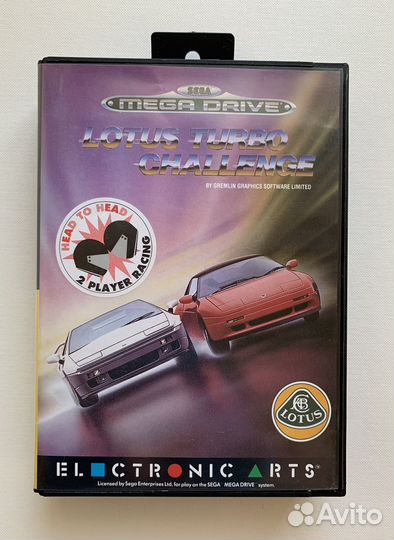 Lotus Turbo Challenge/ Sega Mega Drive