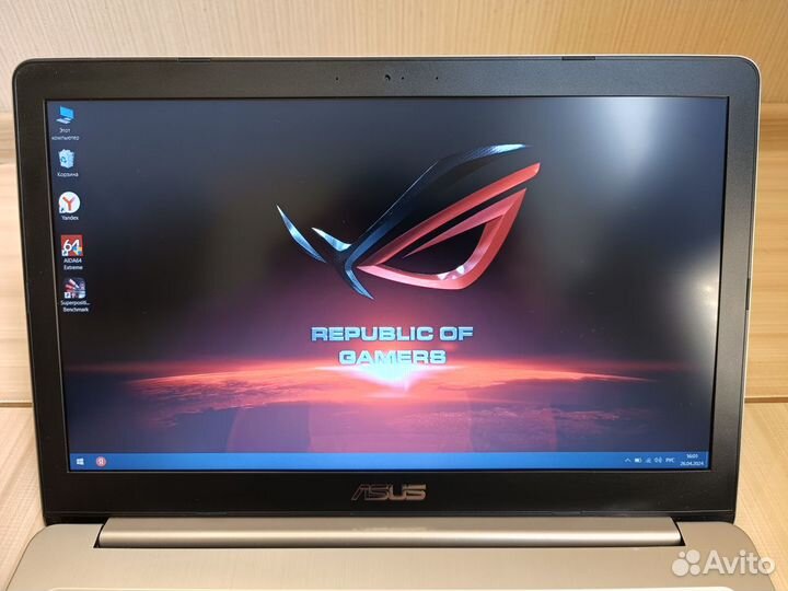 Игровой ноутбук asus VivoBook Pro (N580VD-DM260T)