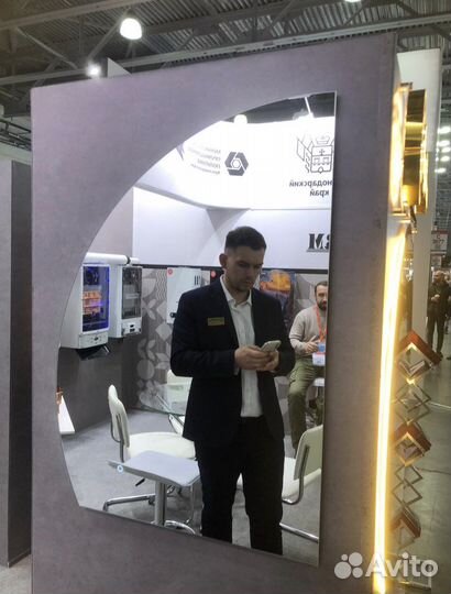 Большое зеркало с led подсветкой