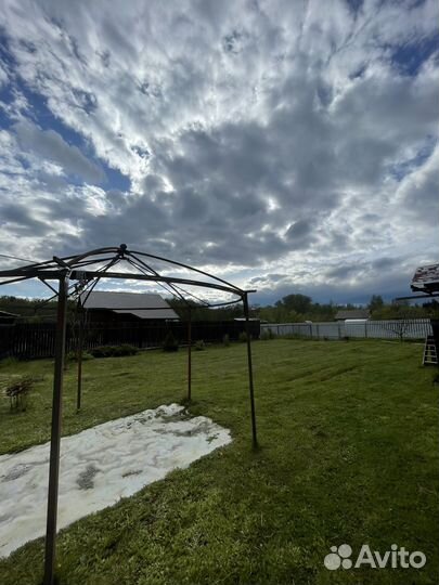 Покос травы триммером, газонокосилкой