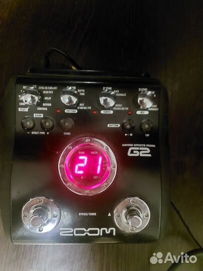 Гитарный процессор zoom G2