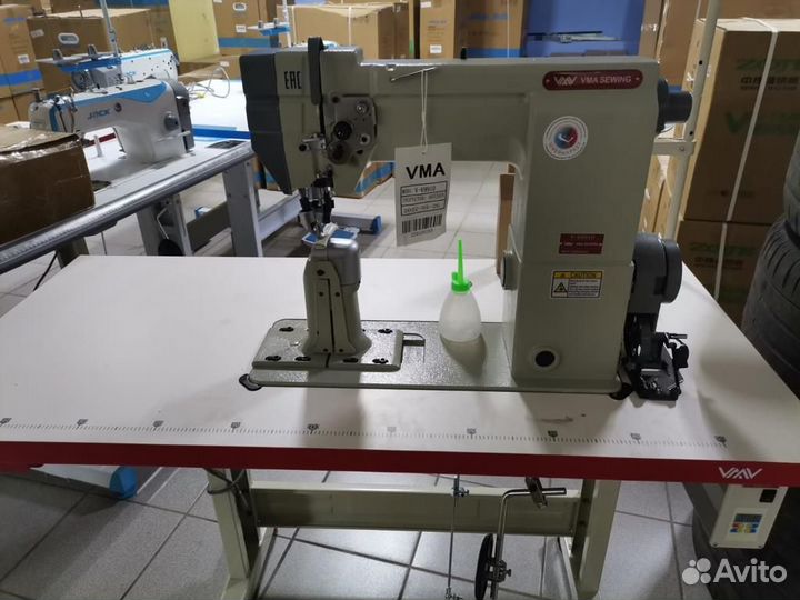 Одноигольная колонковая швейная машина VMA V-69910