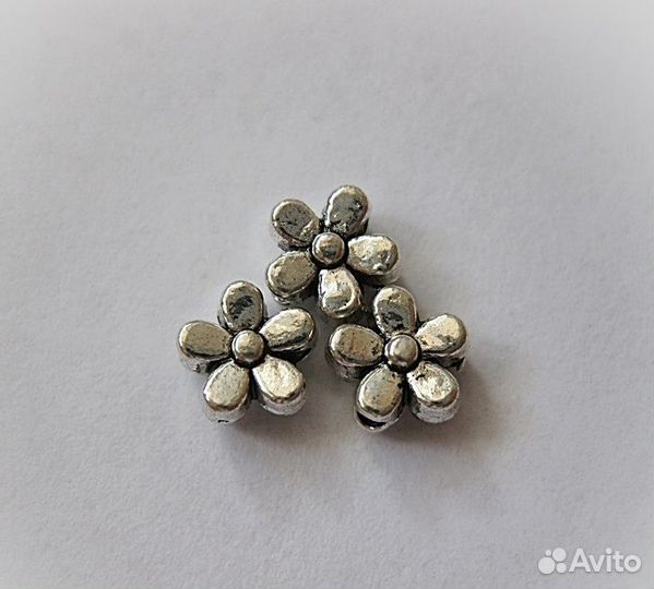 Бусины для рукоделия из металла