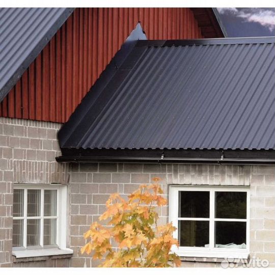 Профилированный лист металлопрофиль бесцветный и д