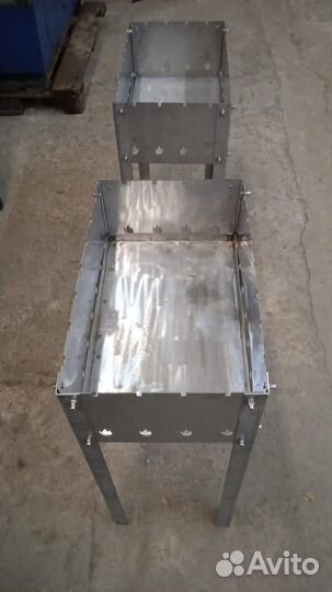 Мангал из пищевой нержавейки