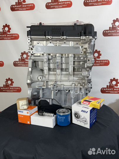Двигатель G4FC 1.6 Kia Rio 3 Hyundai Solaris 1