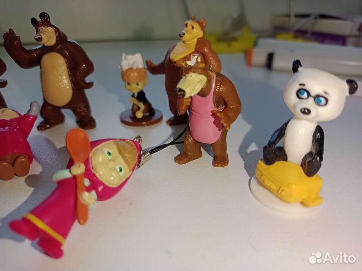 Игрушки Маша и Медведь фигурки