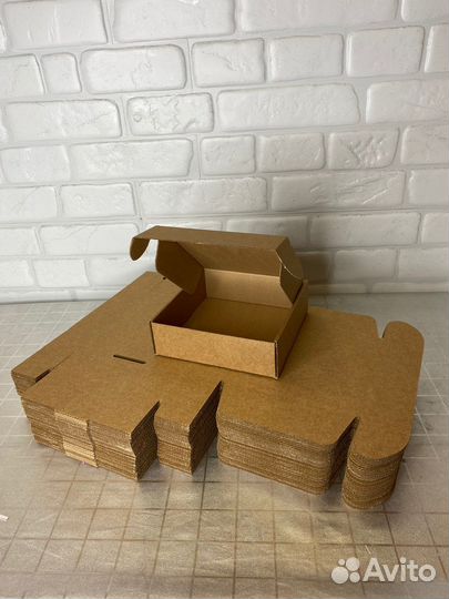 Коробки самосборные 16*15,5*5 см- 50 шт