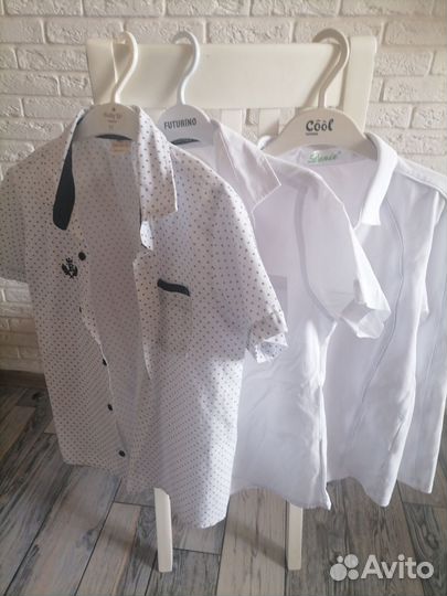 Школьные рубашки для мальчиков