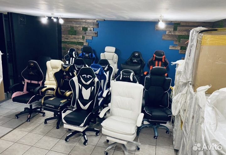 Компьютерное кресло игровое с массажем