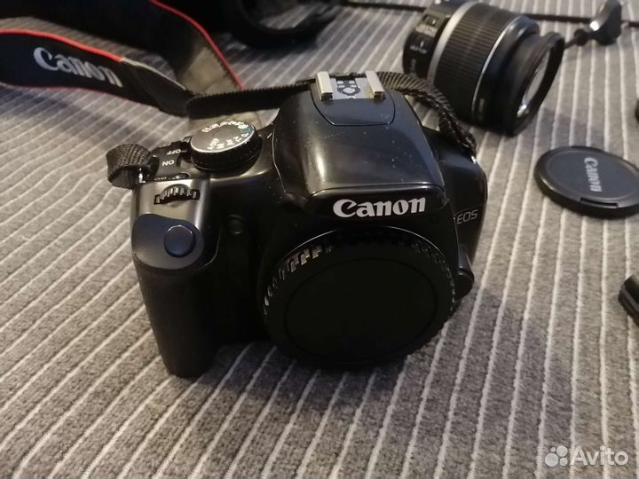 Canon 450D, объектив, фотосумка