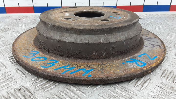 Диск тормозной задний honda CR-V 3 2007 2007