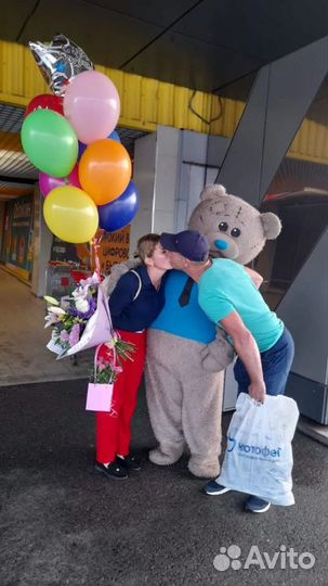 Аренда ростовой куклы Мишка Тедди