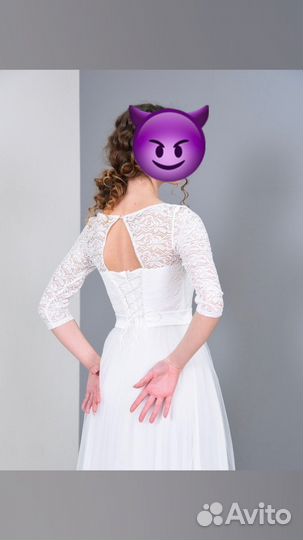 Свадебное платье,на венчание или роспись