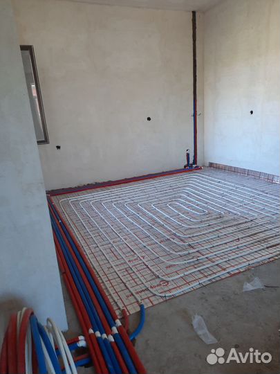 Монтаж отопление водоснабжение