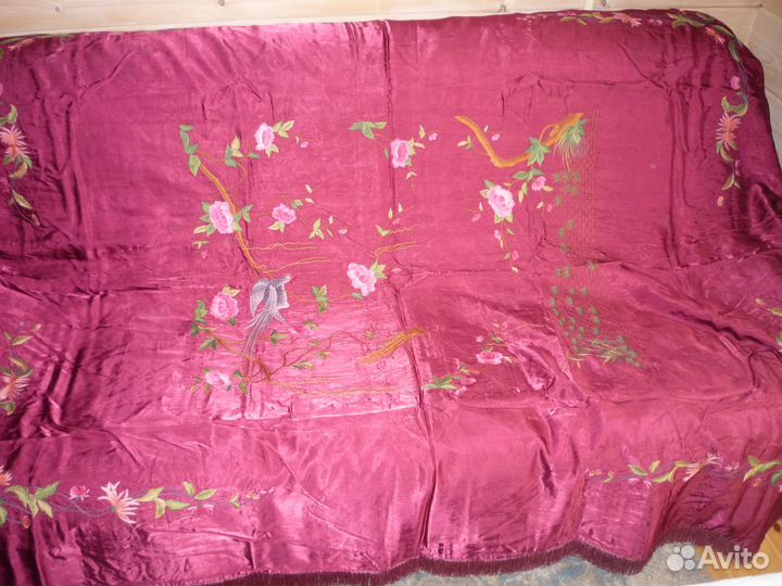 Шелковый комплект на кровать из СССР производство